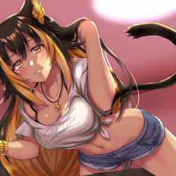 This is a pixiv picture whose title is 猫小夜くろえちゃん◎＃１.