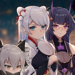 This is a pixiv picture whose title is 祝贺新年.