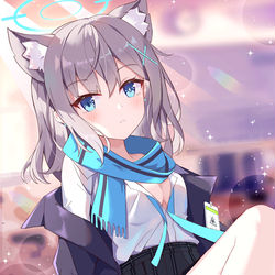 This is a pixiv picture whose title is シロコ.