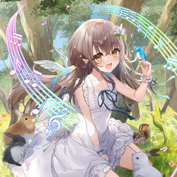 This is a pixiv picture whose title is 【清らかな萌芽　ペクティリス】.