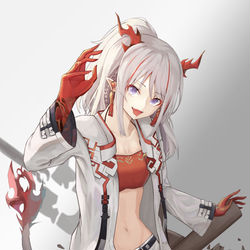 This is a pixiv picture whose title is 明日方舟 年.