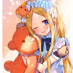 This is a pixiv picture whose title is 🍫バレンタインアビーちゃん🐻.