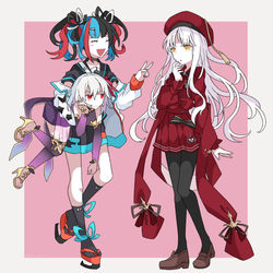 This is a pixiv picture whose title is パリピと愛の神.