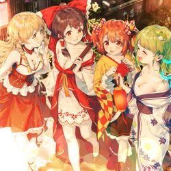 This is a pixiv picture whose title is 2021 東方華灯宴.