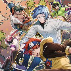 This is a pixiv picture whose title is SK8.
