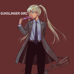 This is a pixiv picture whose title is バレンタイン・トリエラ（GUNSLINGER GIRL）.