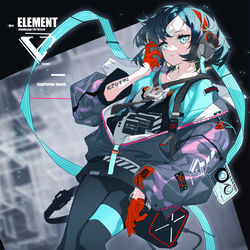 This is a pixiv picture whose title is element.