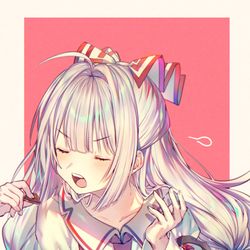 This is a pixiv picture whose title is もこもこ.