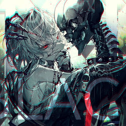 This is a pixiv picture whose title is Cigar Kiss.