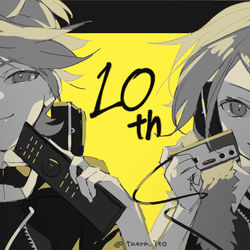 This is a pixiv picture whose title is リモコン10周年.