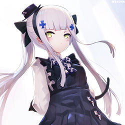 This is a pixiv picture whose title is "何隠してるの？".