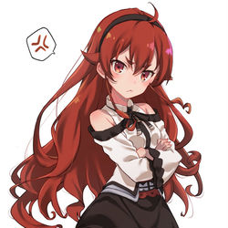 This is a pixiv picture whose title is …ふんっ！（無職転生：エリス）.