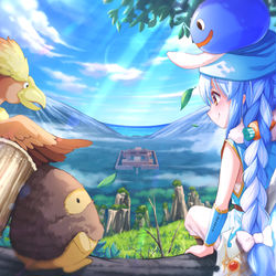 This is a pixiv picture whose title is 冒険のぺこーらさん.