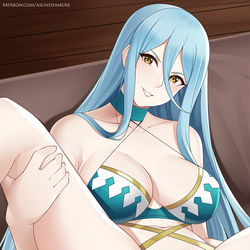 This is a pixiv picture whose title is Azura (Fire Emblem).