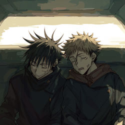 This is a pixiv picture whose title is 呪術log.