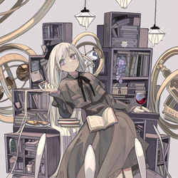 This is a pixiv picture whose title is 賢者の祭儀.