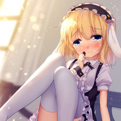 This is a pixiv picture whose title is バレンタインに渡せなかったシャロちゃん.
