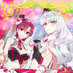 This is a pixiv picture whose title is ストリート・チョコメイド2021（蟹.