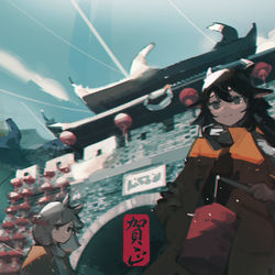 This is a pixiv picture whose title is new year.