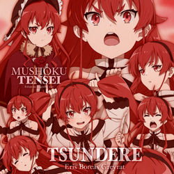 This is a pixiv picture whose title is TSUNDERE.