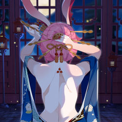 This is a pixiv picture whose title is 崩坏3rd 八重樱 嘤嘤嘤嘤嘤嘤嘤嘤迷人的背影.