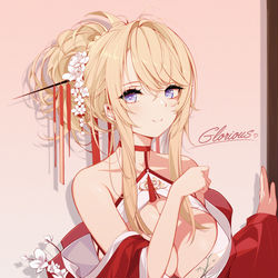 This is a pixiv picture whose title is Glorious.