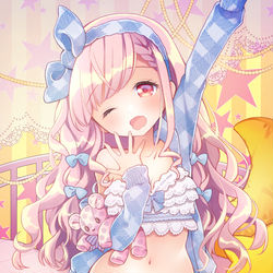 This is a pixiv picture whose title is もうねよ？.