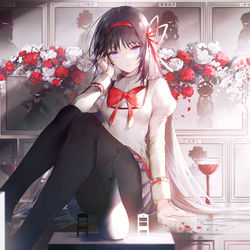 This is a pixiv picture whose title is HOMURA Ⅱ.