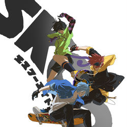 This is a pixiv picture whose title is SK8THEINFINITY.