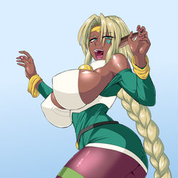 This is a pixiv picture whose title is エイシャちゃん.