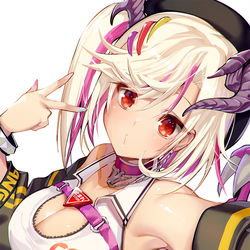 This is a pixiv picture whose title is 葛龍アモ　Vtuberデビュー.