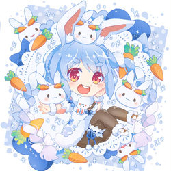 This is a pixiv picture whose title is ほっぺもちぺこら.