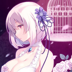 This is a pixiv picture whose title is シリアスな横顔.
