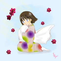 This is a pixiv picture whose title is 🌸梅の花🌸.