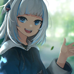 This is a pixiv picture whose title is 笑顔.