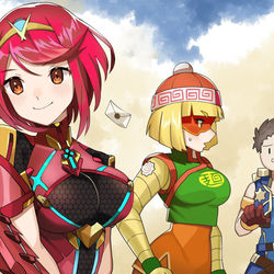 This is a pixiv picture whose title is やっぱり時代はヒロインですよ.