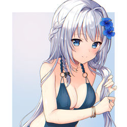 This is a pixiv picture whose title is 無題.