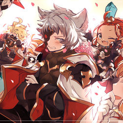 This is a pixiv picture whose title is グラブル十天衆LOG.