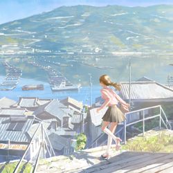 This is a pixiv picture whose title is Go To The Seaside.
