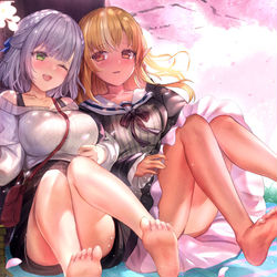 This is a pixiv picture whose title is ノエフレ.