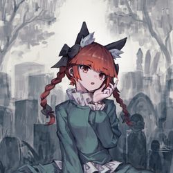 This is a pixiv picture whose title is お燐.