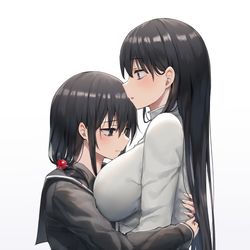 This is a pixiv picture whose title is 妹から.