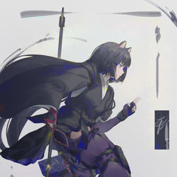 This is a pixiv picture whose title is 斩墨.