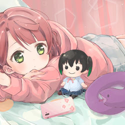 This is a pixiv picture whose title is あなたの声が聞きたくて.