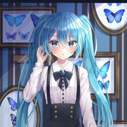 This is a pixiv picture whose title is 🦋.