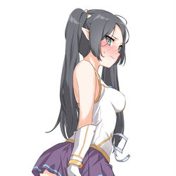 This is a pixiv picture whose title is 엔젤릭버스터 챌린지.