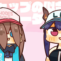 This is a pixiv picture whose title is キャップの似合うオペレーターさん.