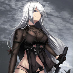This is a pixiv picture whose title is A2【Re[in]carnation】.