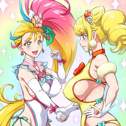 This is a pixiv picture whose title is スパークルからサマーへバトンタッチ!!.