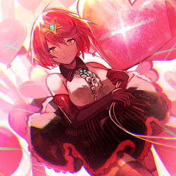 This is a pixiv picture whose title is バレンタインホムラちゃん.